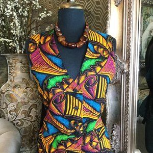 Victoria's Secret Multicolor Patterned Jacket